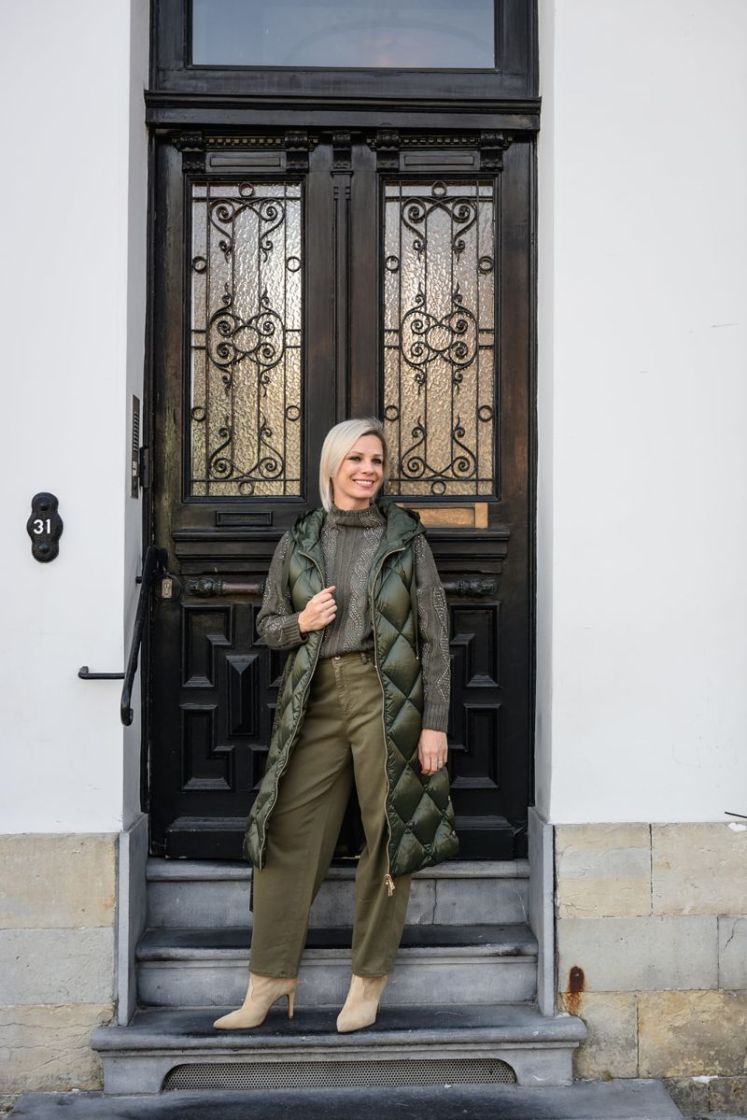 HANNI 7/8 MOSS GREEN